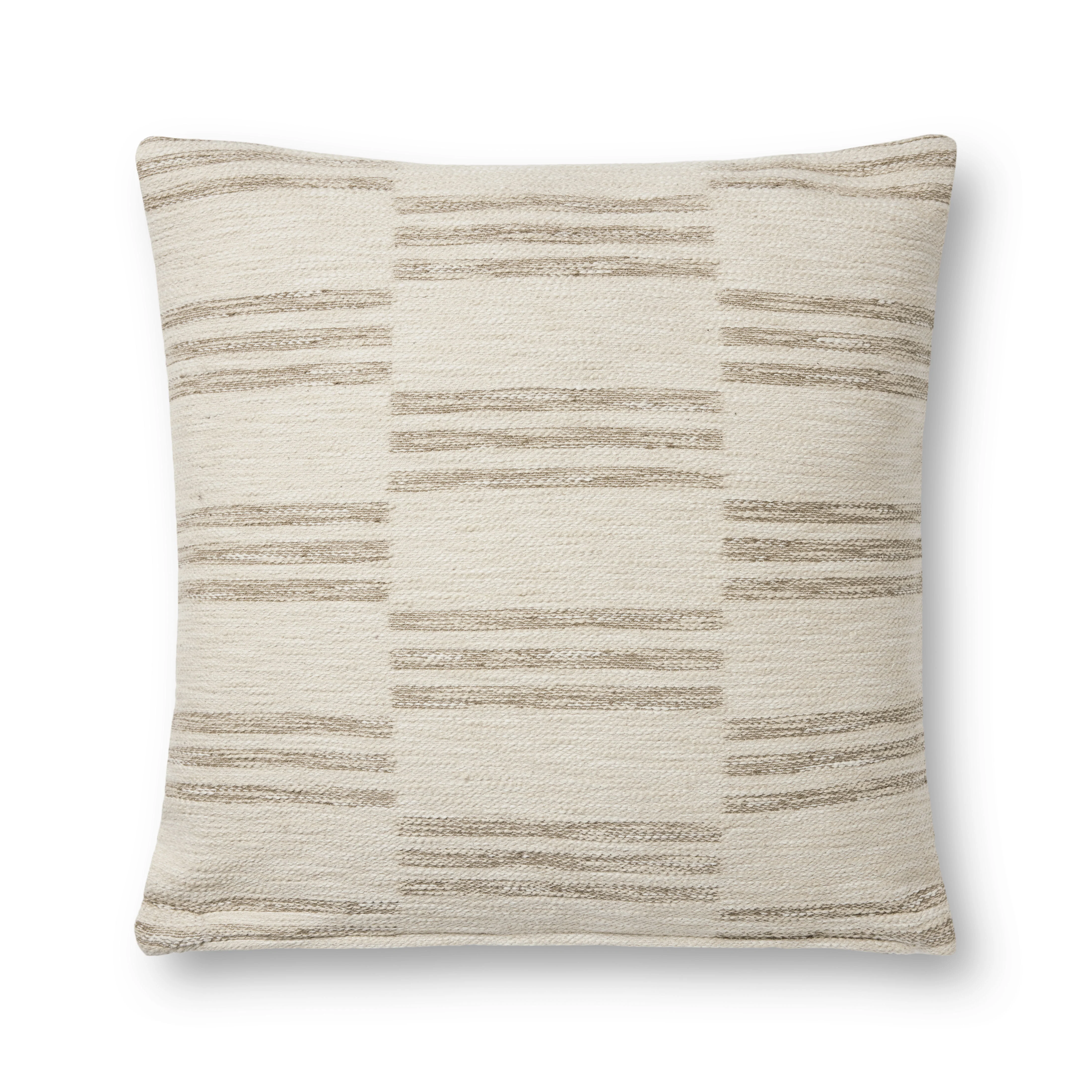 Amber Lewis x Loloi Jay Ivory / Sand Pillow
