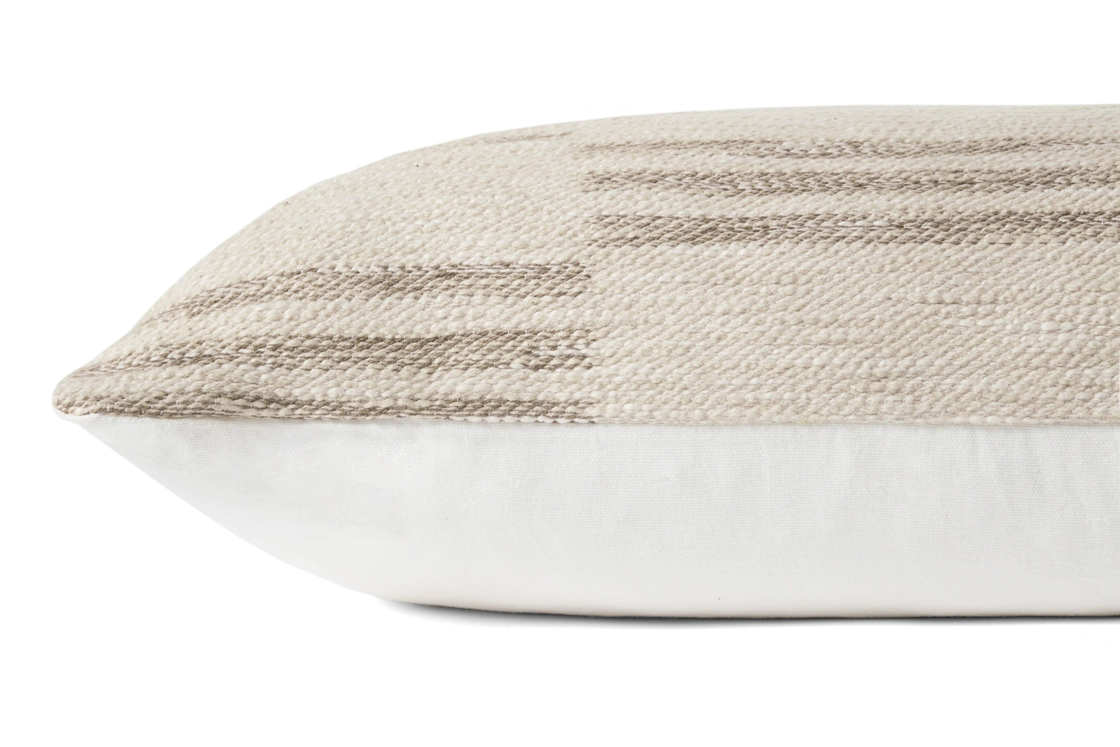 Amber Lewis x Loloi Jay Ivory / Sand Pillow - Image 2