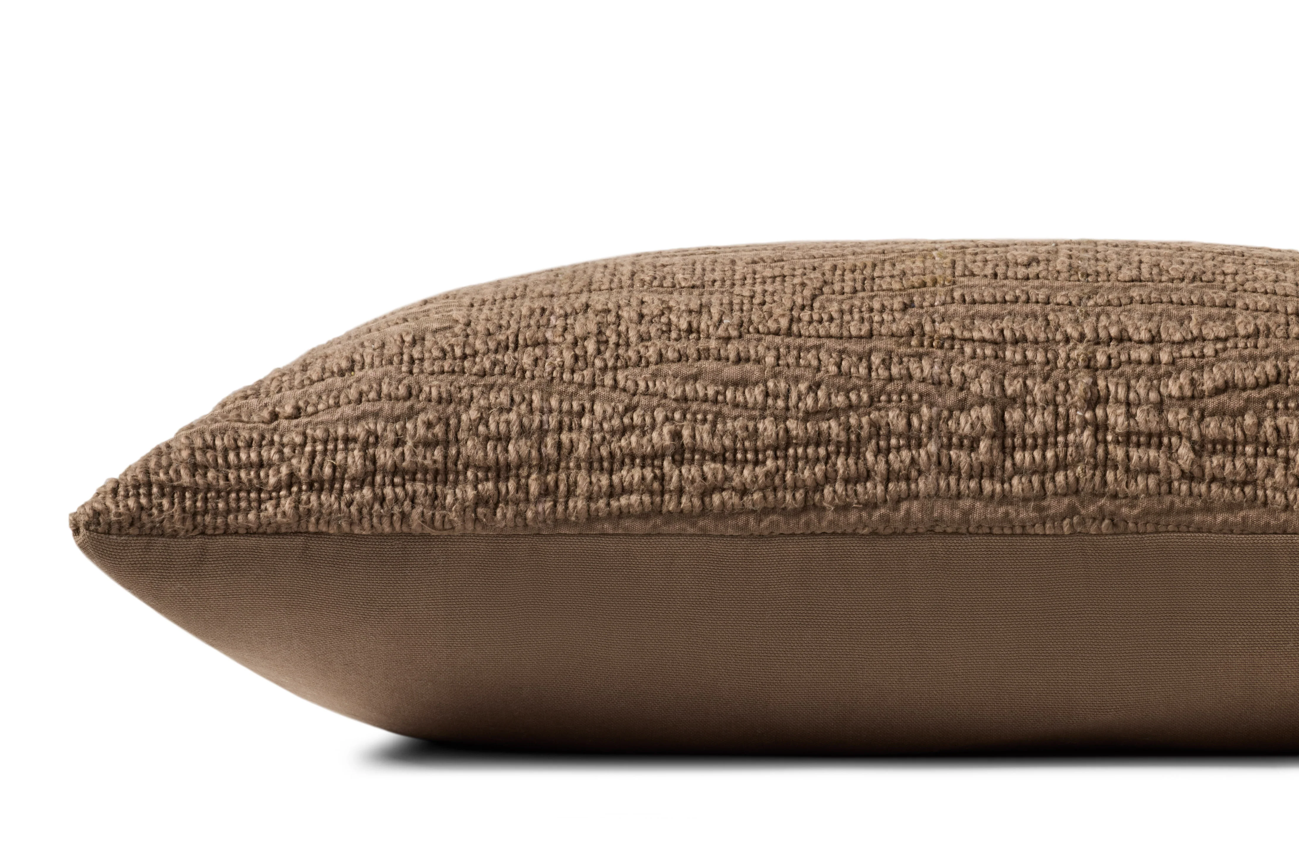 Amber Lewis x Loloi Sutro Brown Pillow - Image 2