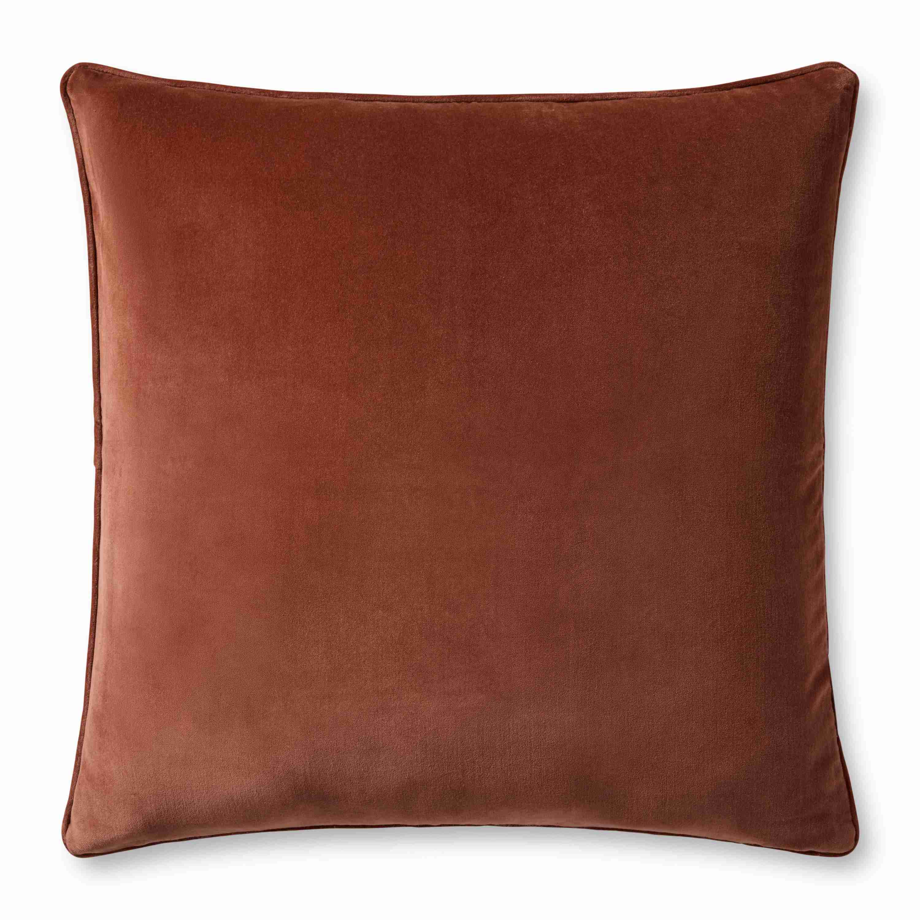 Magnolia Home by Joanna Gaines x Loloi Lydia Chestnut Pillow - Image 3