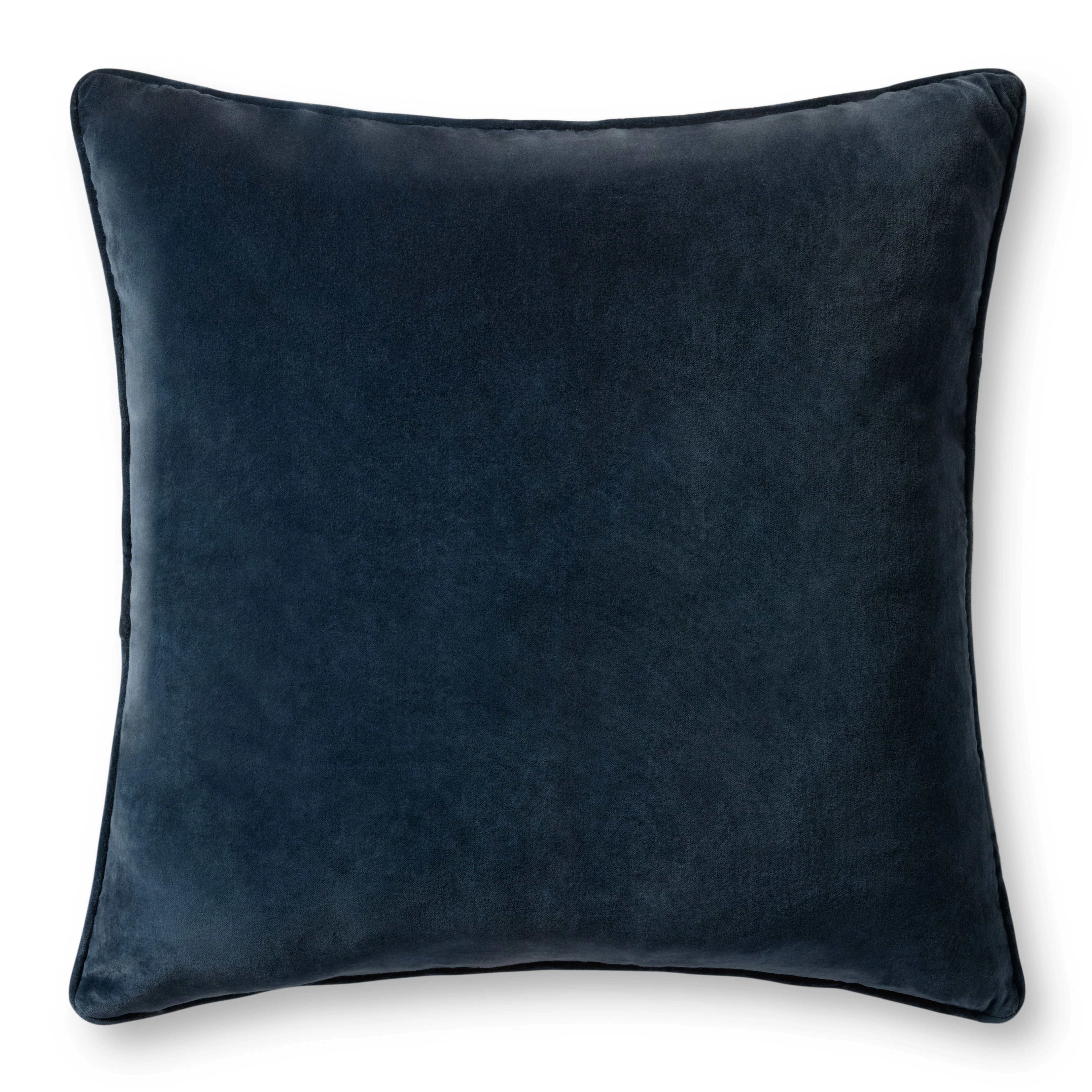Magnolia Home by Joanna Gaines x Loloi Lydia Dark Blue Pillow - Image 3