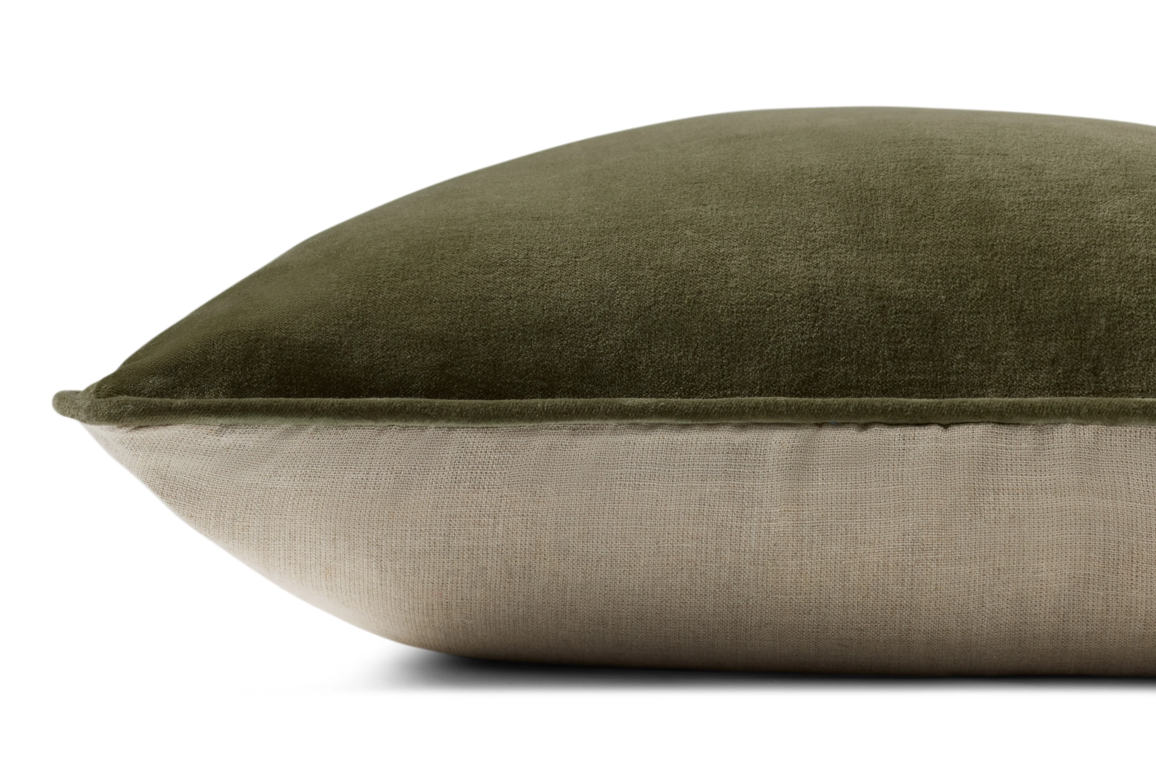 Magnolia Home by Joanna Gaines x Loloi Lydia Green Pillow - Image 2