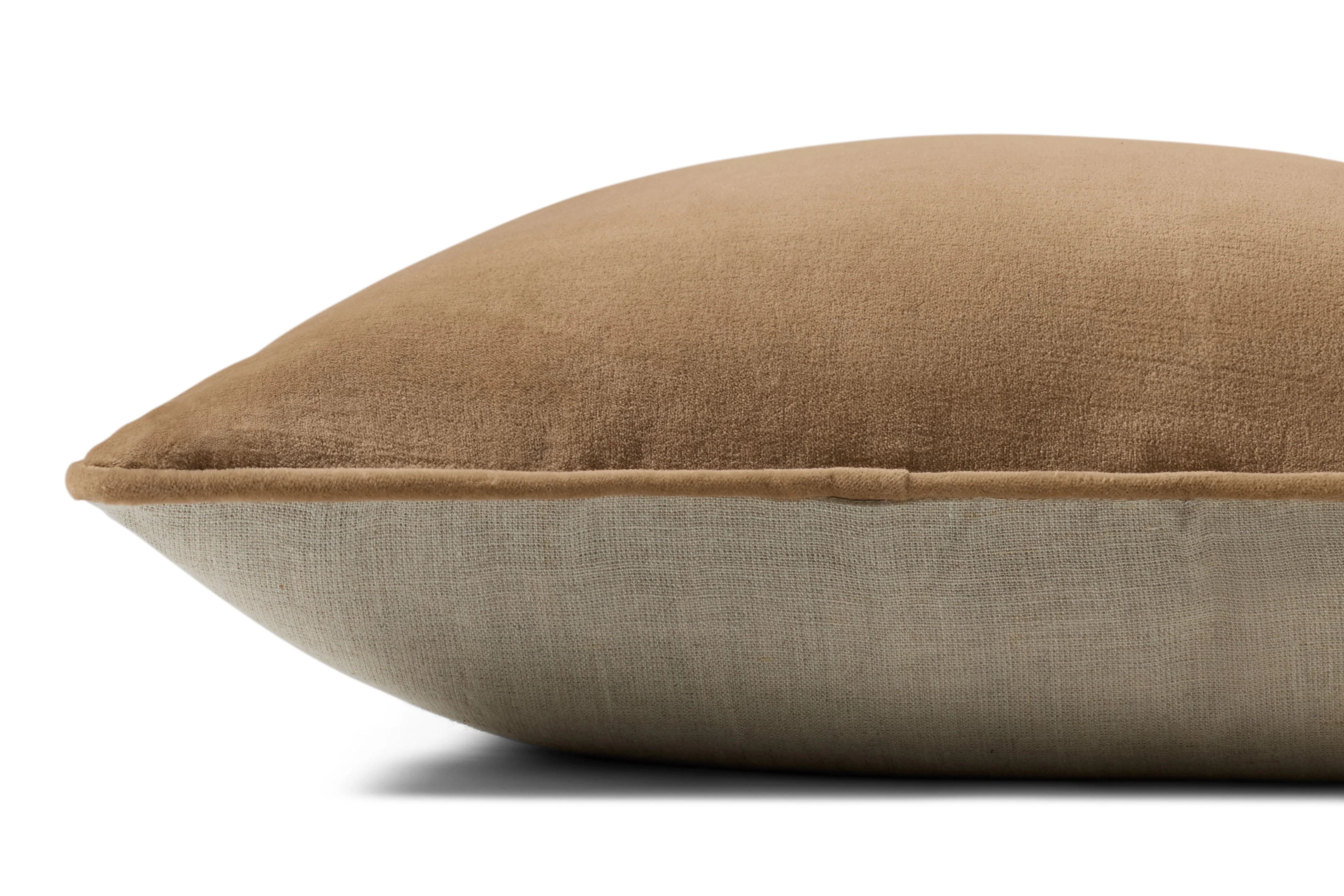 Magnolia Home by Joanna Gaines x Loloi Lydia Latte Pillow - Image 2