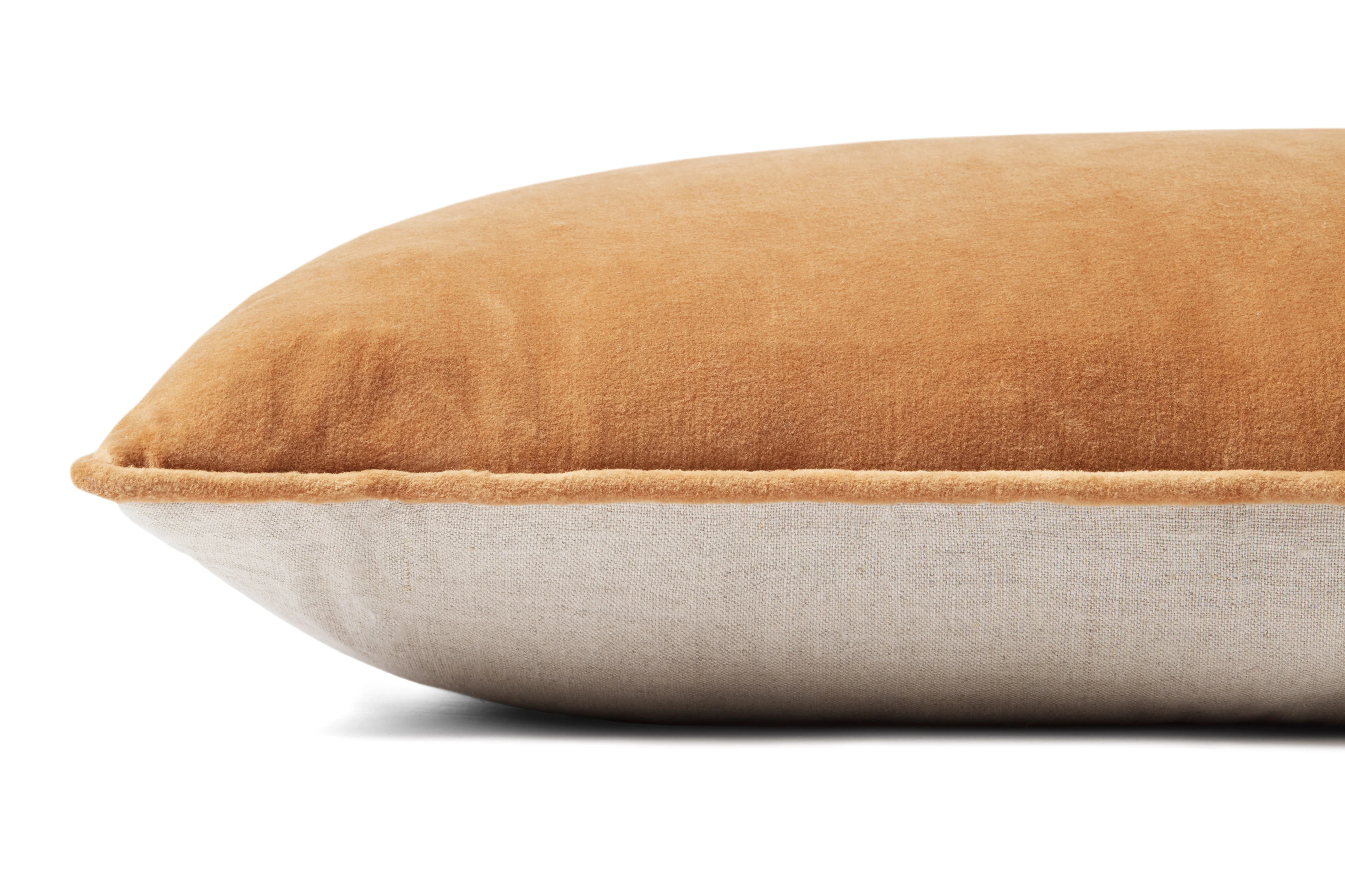 Magnolia Home by Joanna Gaines x Loloi Lydia Spice / Natural Pillow - Image 2