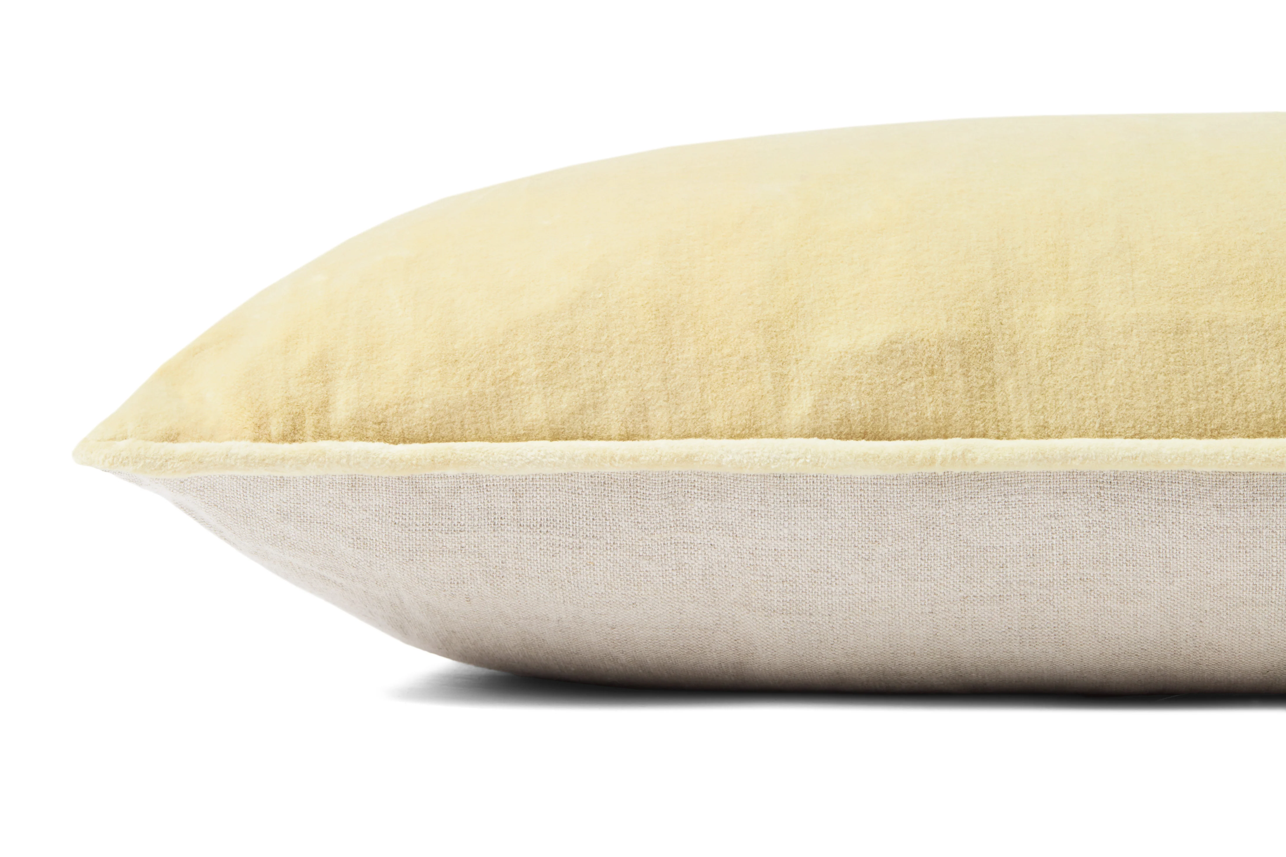Magnolia Home by Joanna Gaines x Loloi Lydia Straw / Natural Pillow - Image 2
