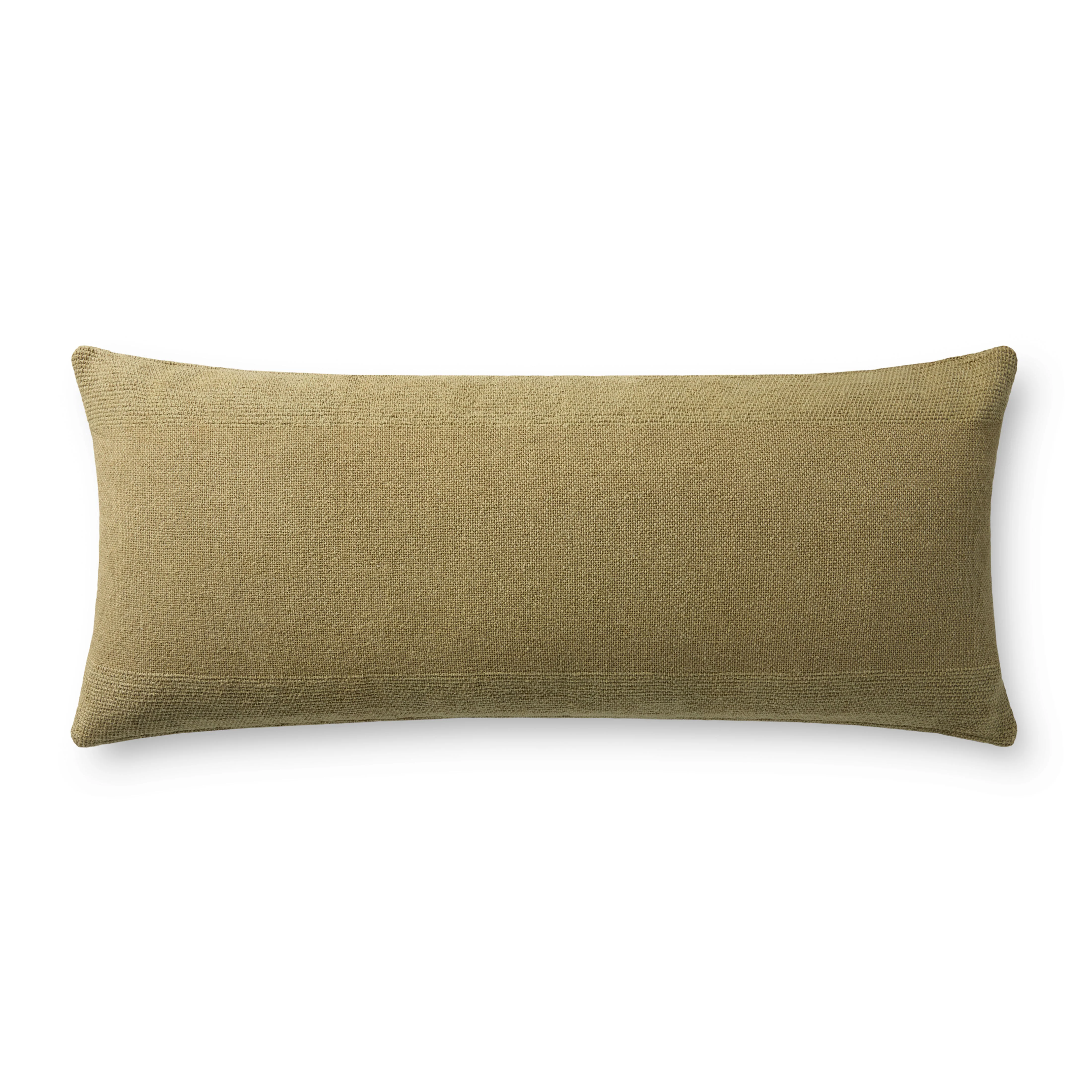 Leanne Ford x Loloi Medlock Olive Pillow - Image 1