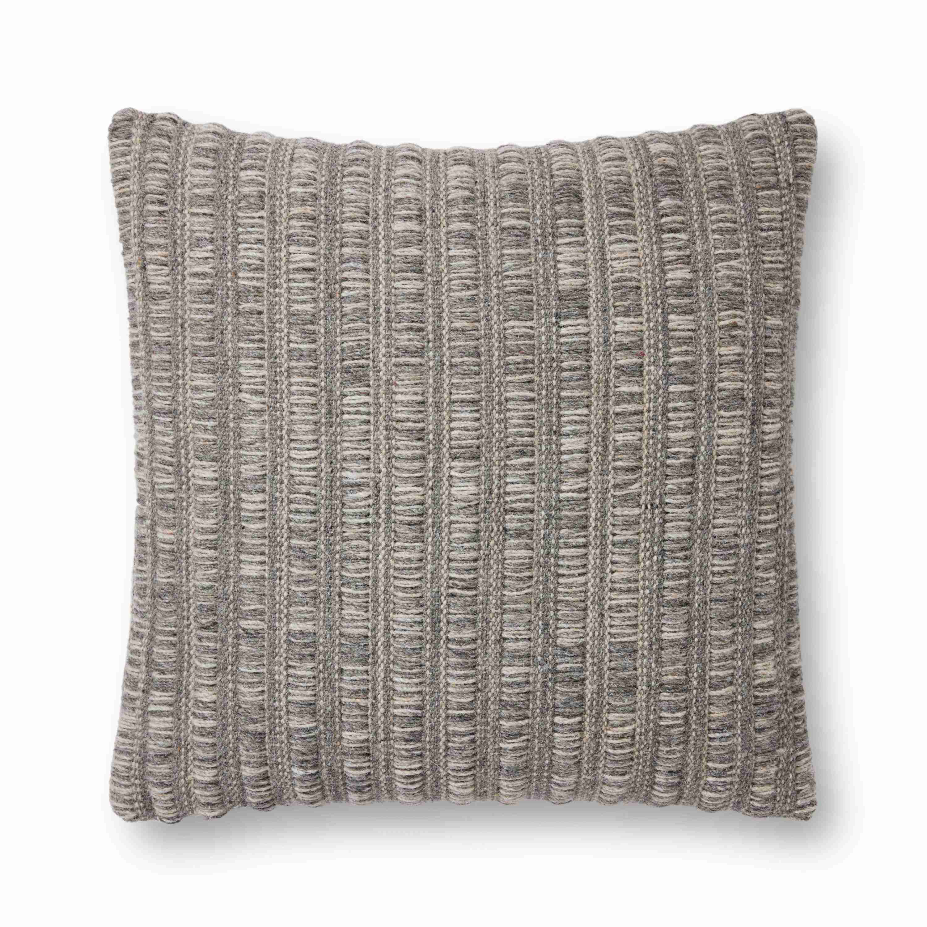 Amber Lewis x Loloi Kit Grey / Natural Pillow