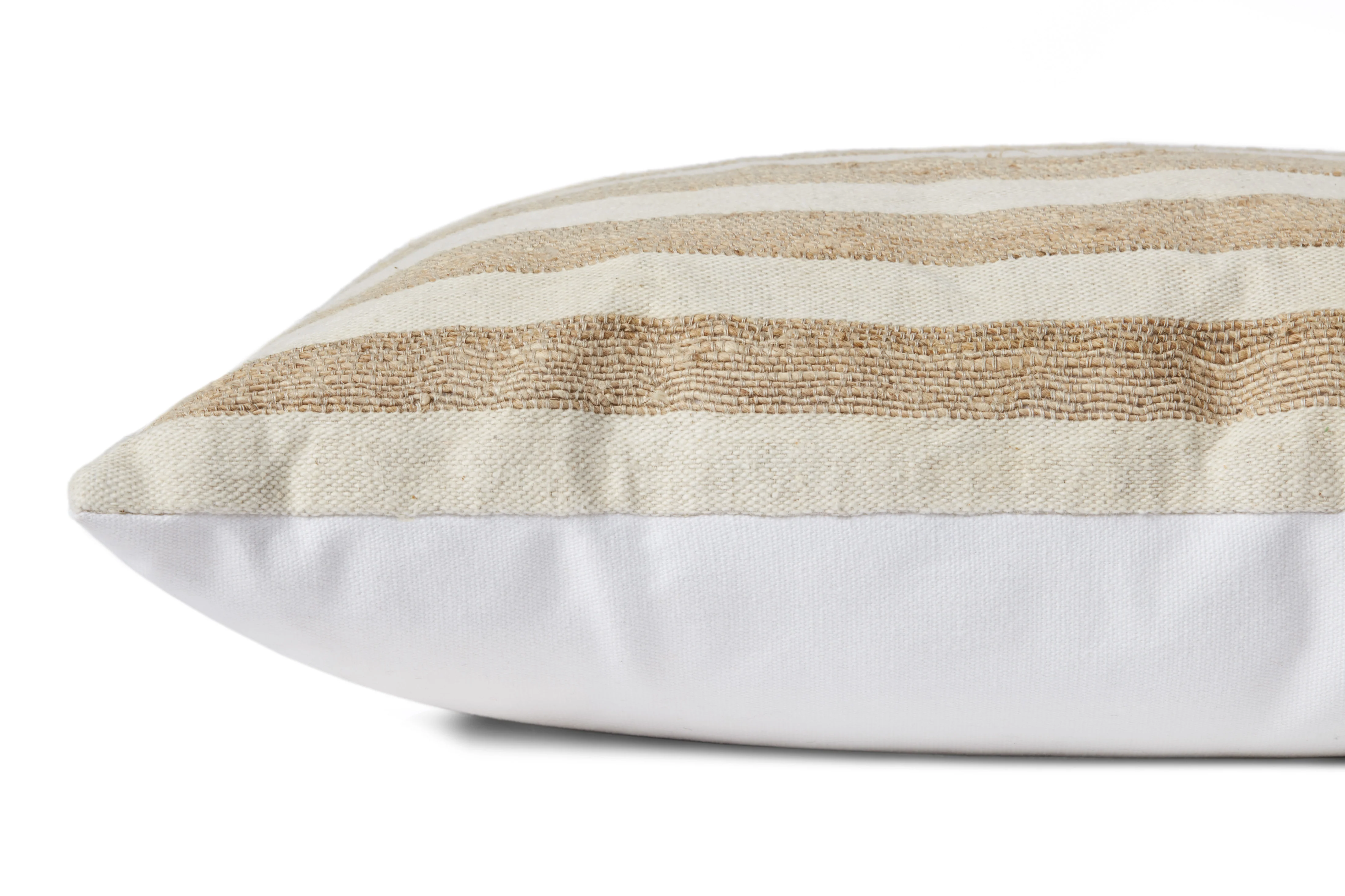 Magnolia Home by Joanna Gaines x Loloi Mira Natural / Ivory Pillow - Image 2
