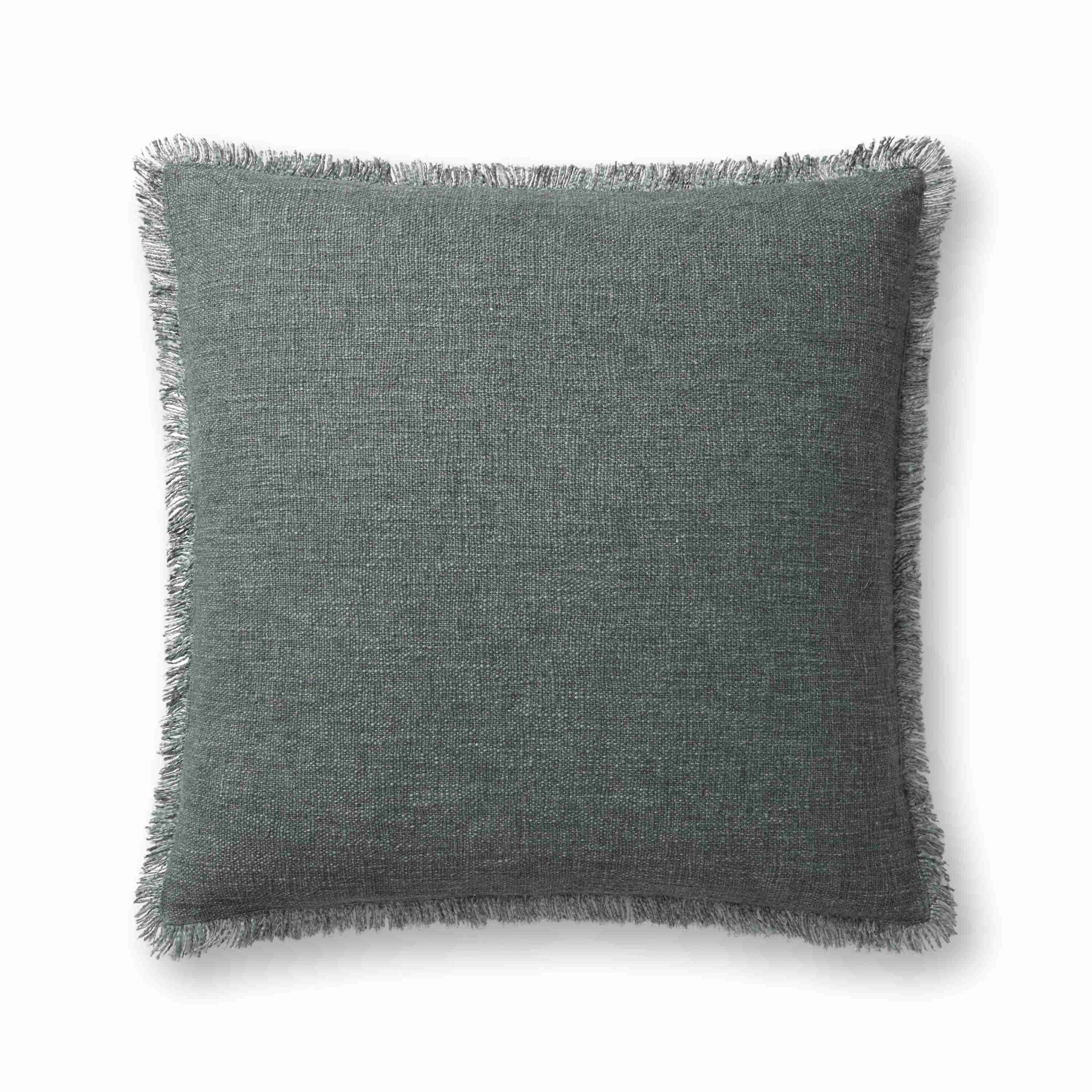 Amber Lewis x Loloi Sable Blue Pillow