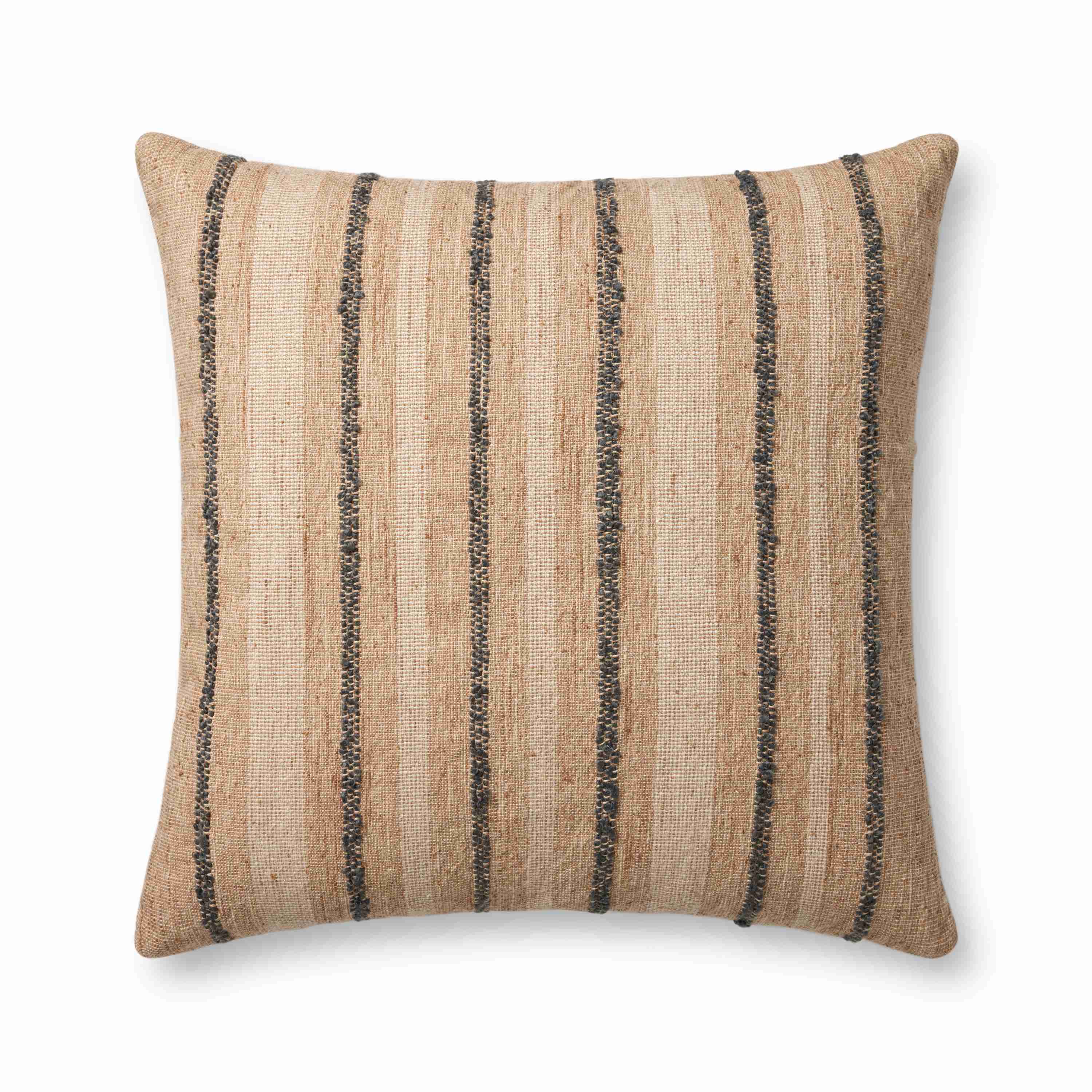 Amber Lewis x Loloi Elowen Natural / Blue Pillow