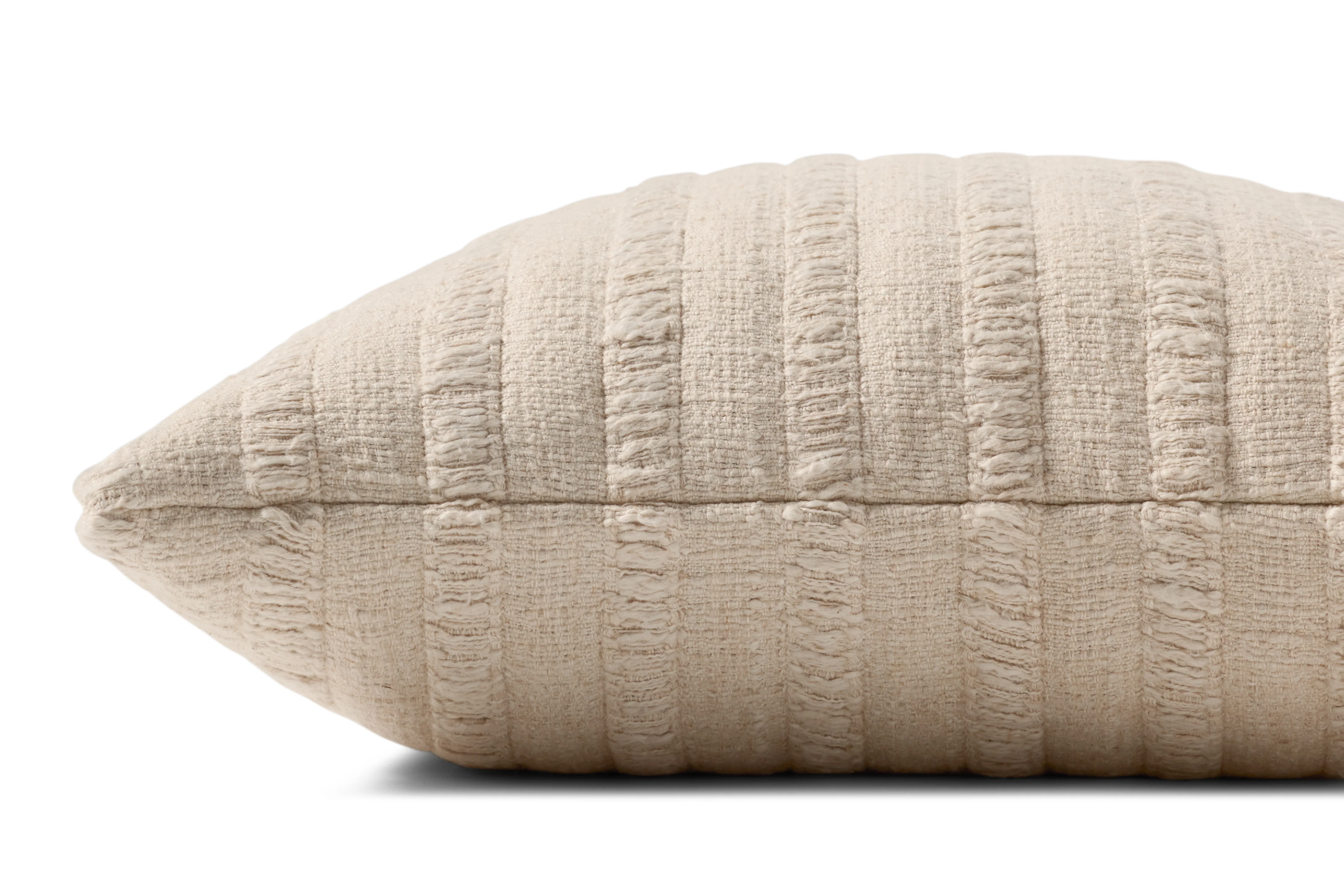 Magnolia Home by Joanna Gaines x Loloi Harriet Neutral Pillow - Image 2