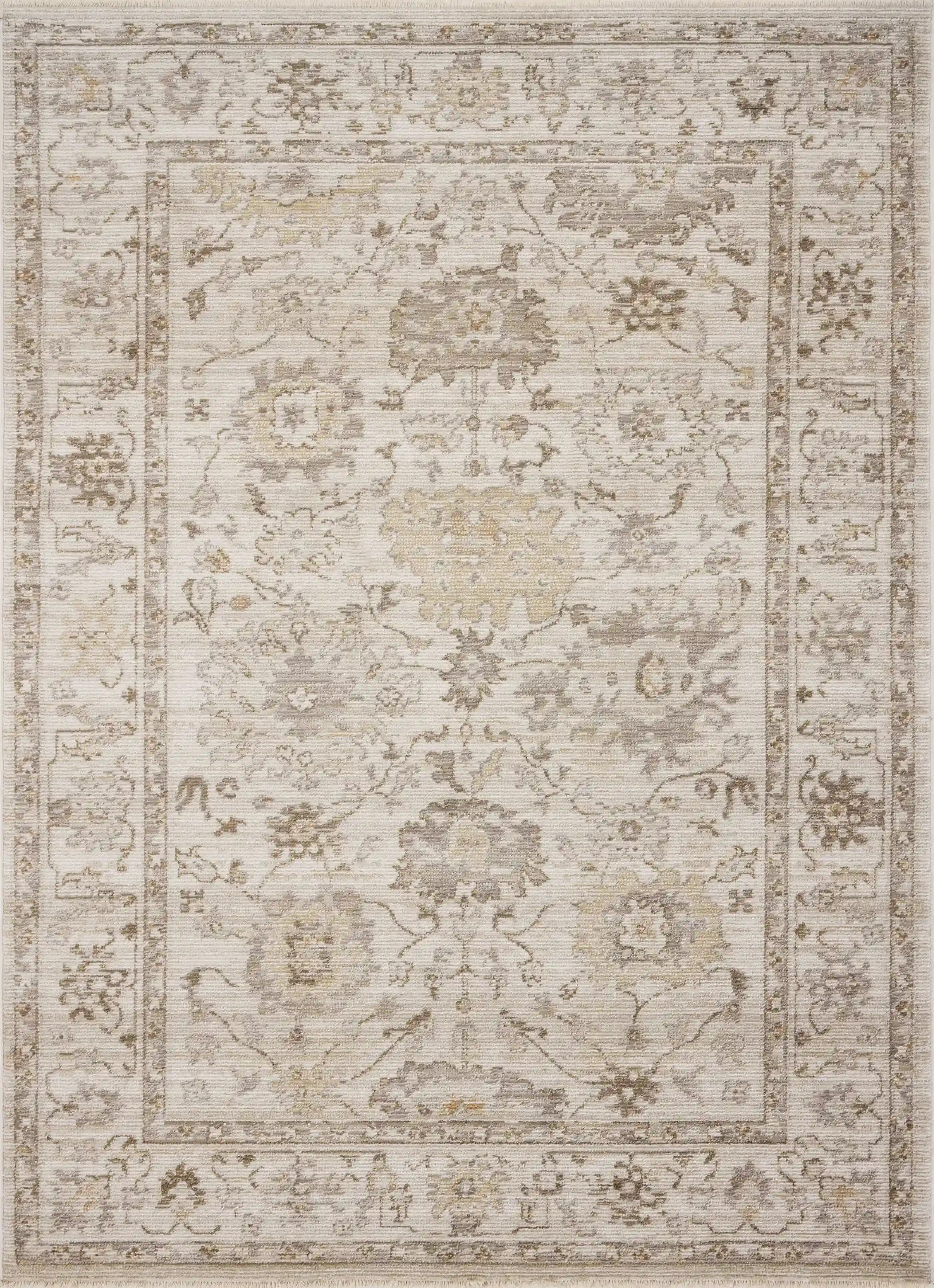 Magnolia Home by Joanna Gaines x Loloi Pace Natural / Stone Rug - Image 1