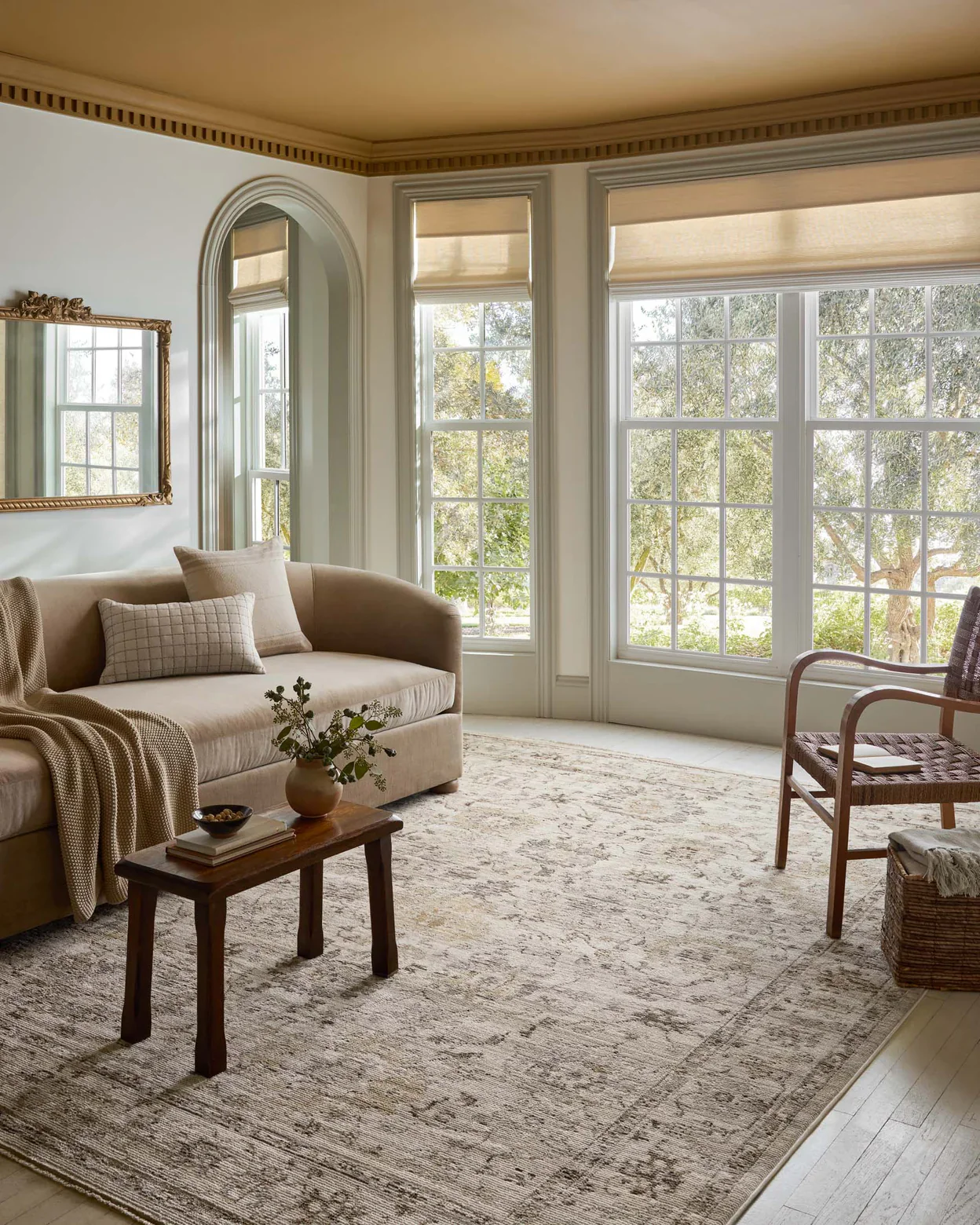 Magnolia Home by Joanna Gaines x Loloi Pace Natural / Stone Rug - Image 2