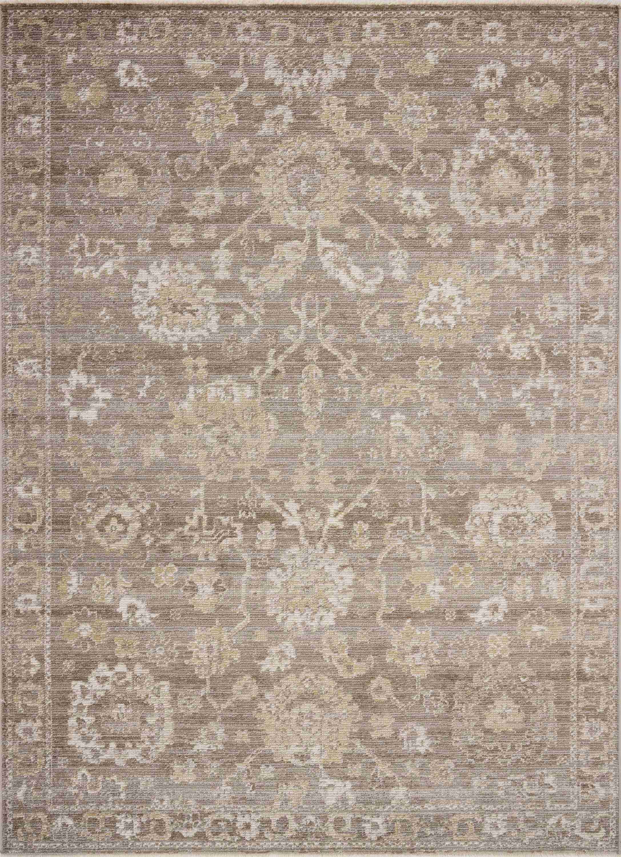 Magnolia Home by Joanna Gaines x Loloi Pace Taupe / Wheat Rug - Image 1