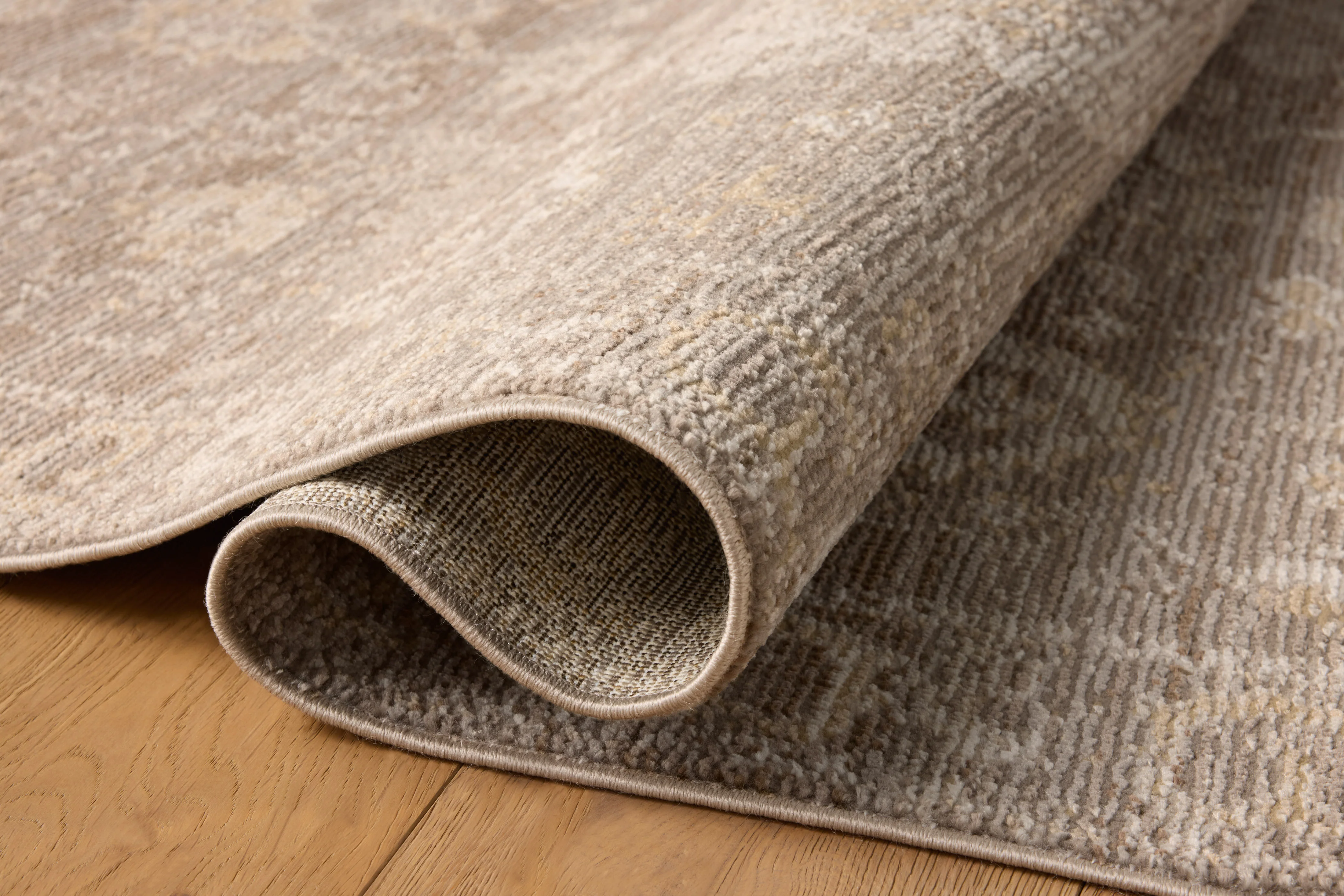 Magnolia Home by Joanna Gaines x Loloi Pace Taupe / Wheat Rug - Image 3