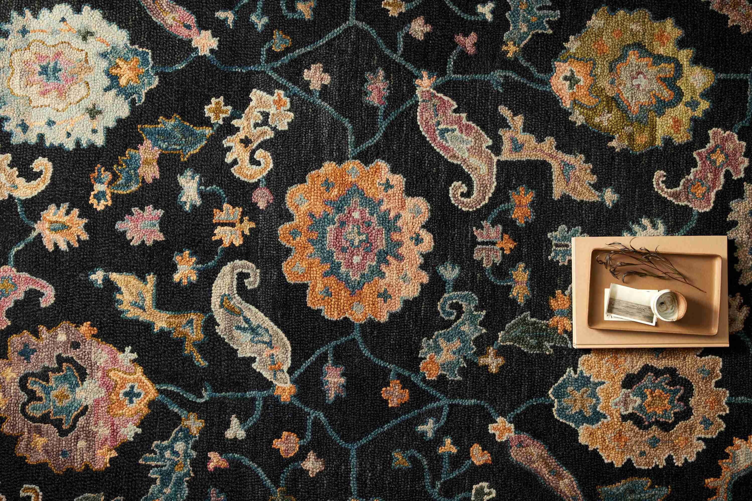 Padma Black / Multi Rug - Image 3
