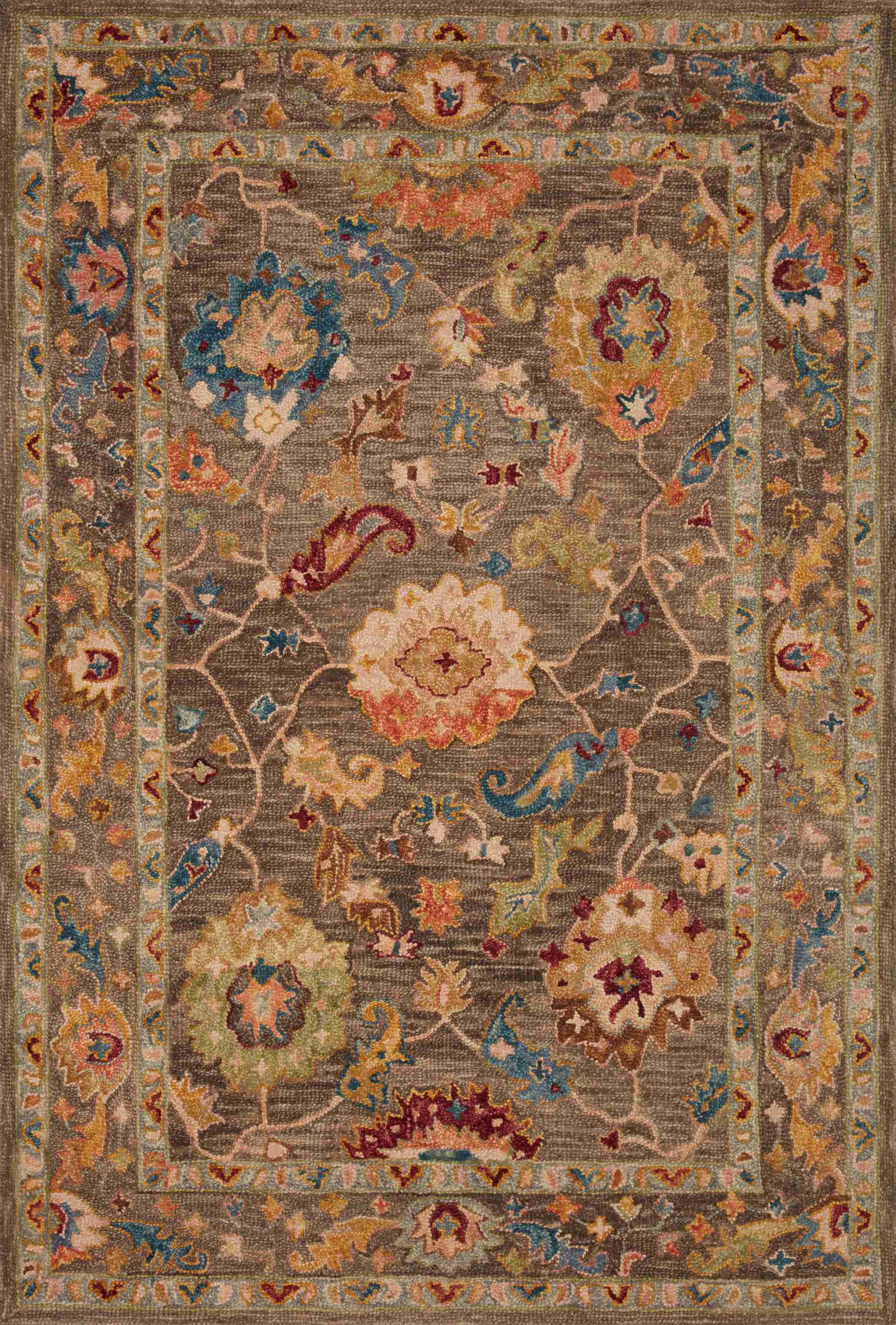 Padma Charcoal / Multi Rug - Image 1