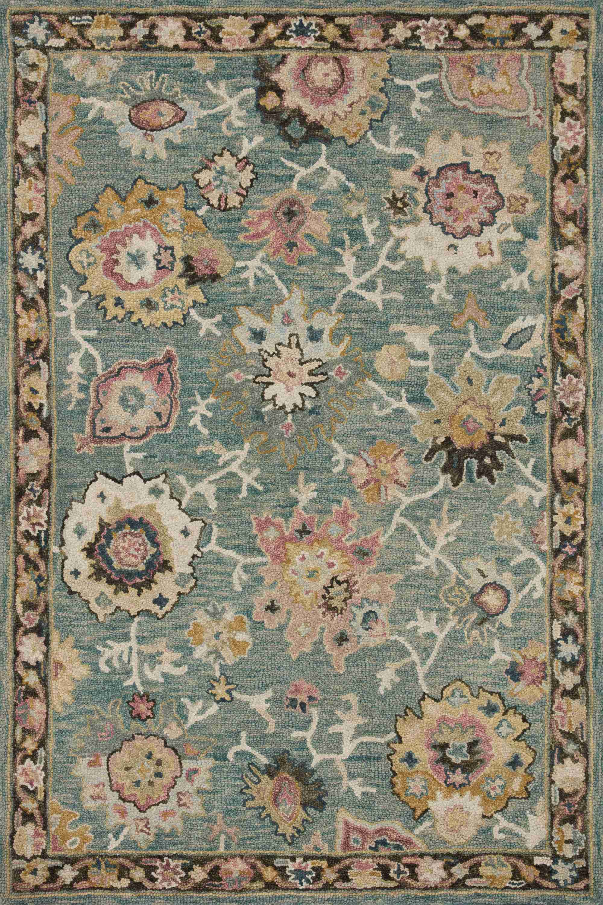 Padma Teal / Multi Rug - Image 1