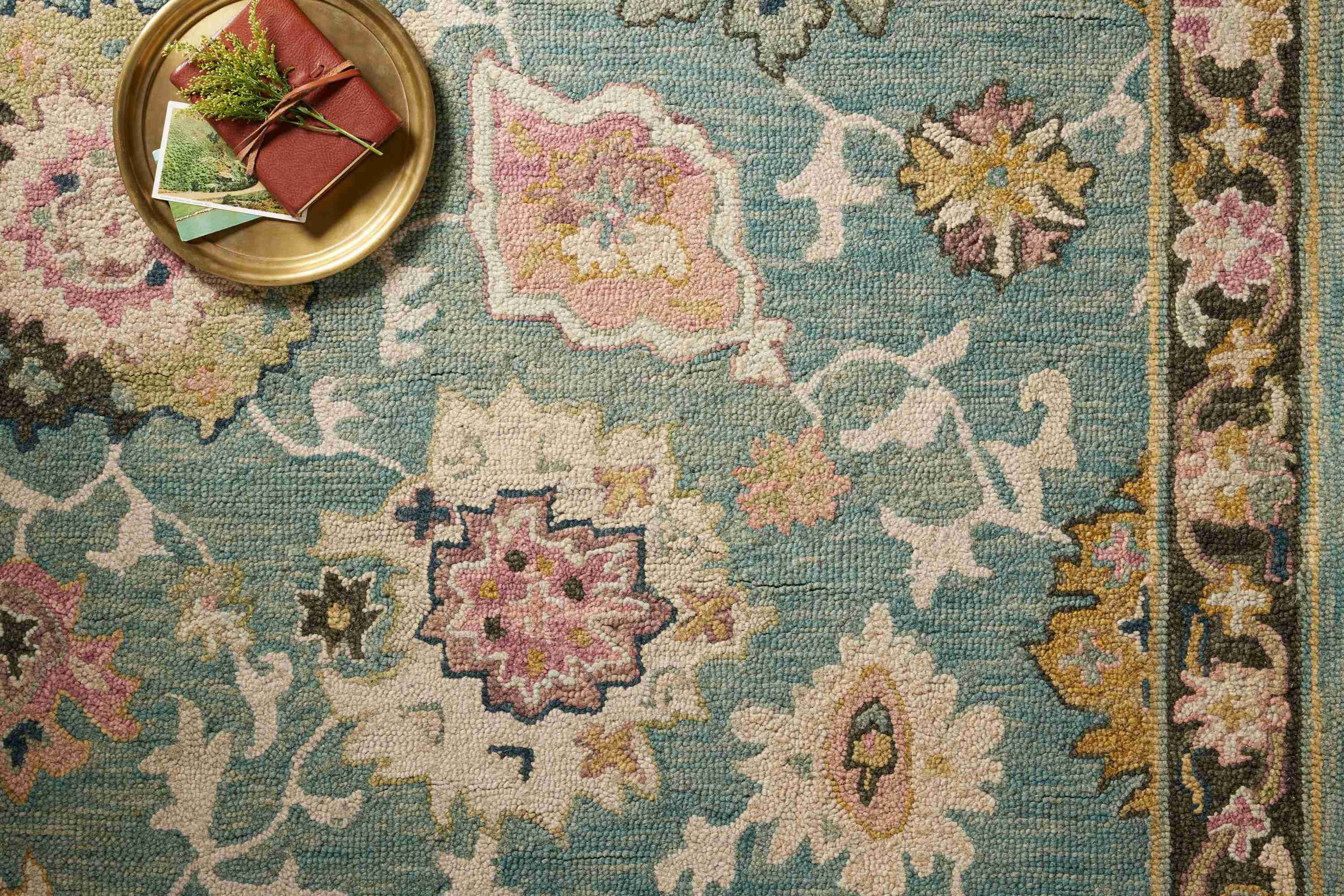 Padma Teal / Multi Rug - Image 3