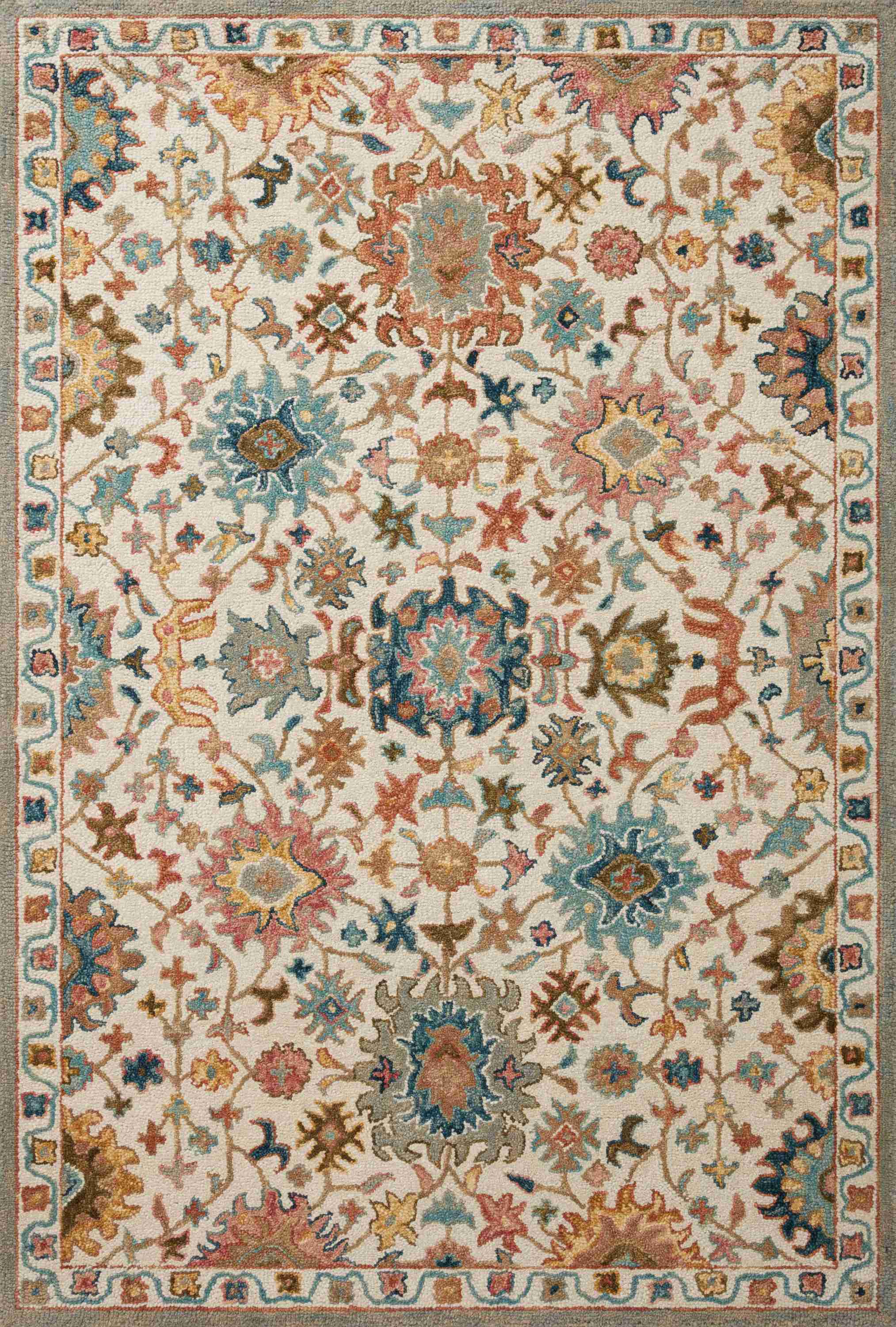 Padma Ivory / Multi Rug
