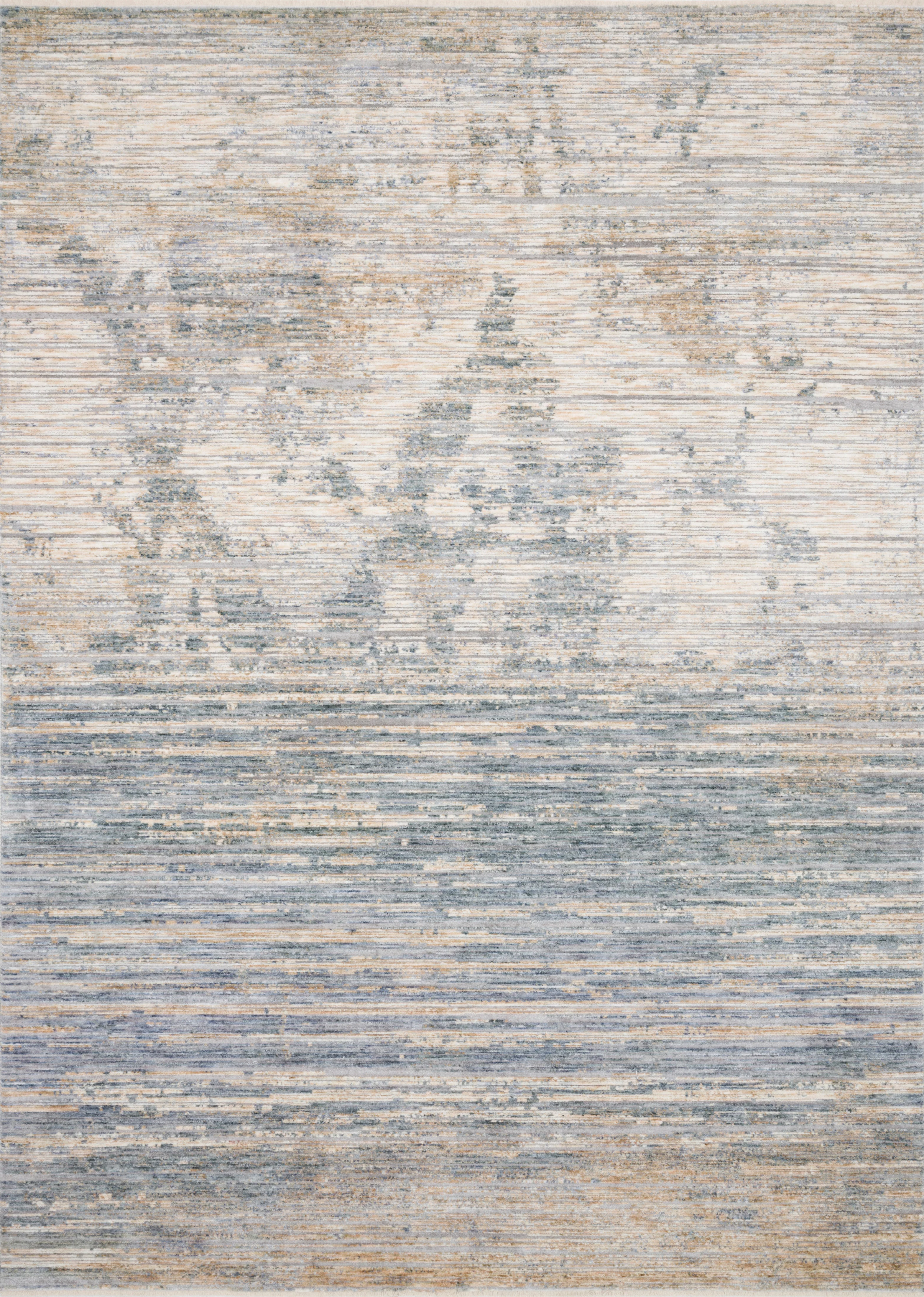 Pandora Ivory / Blue Rug - Image 1