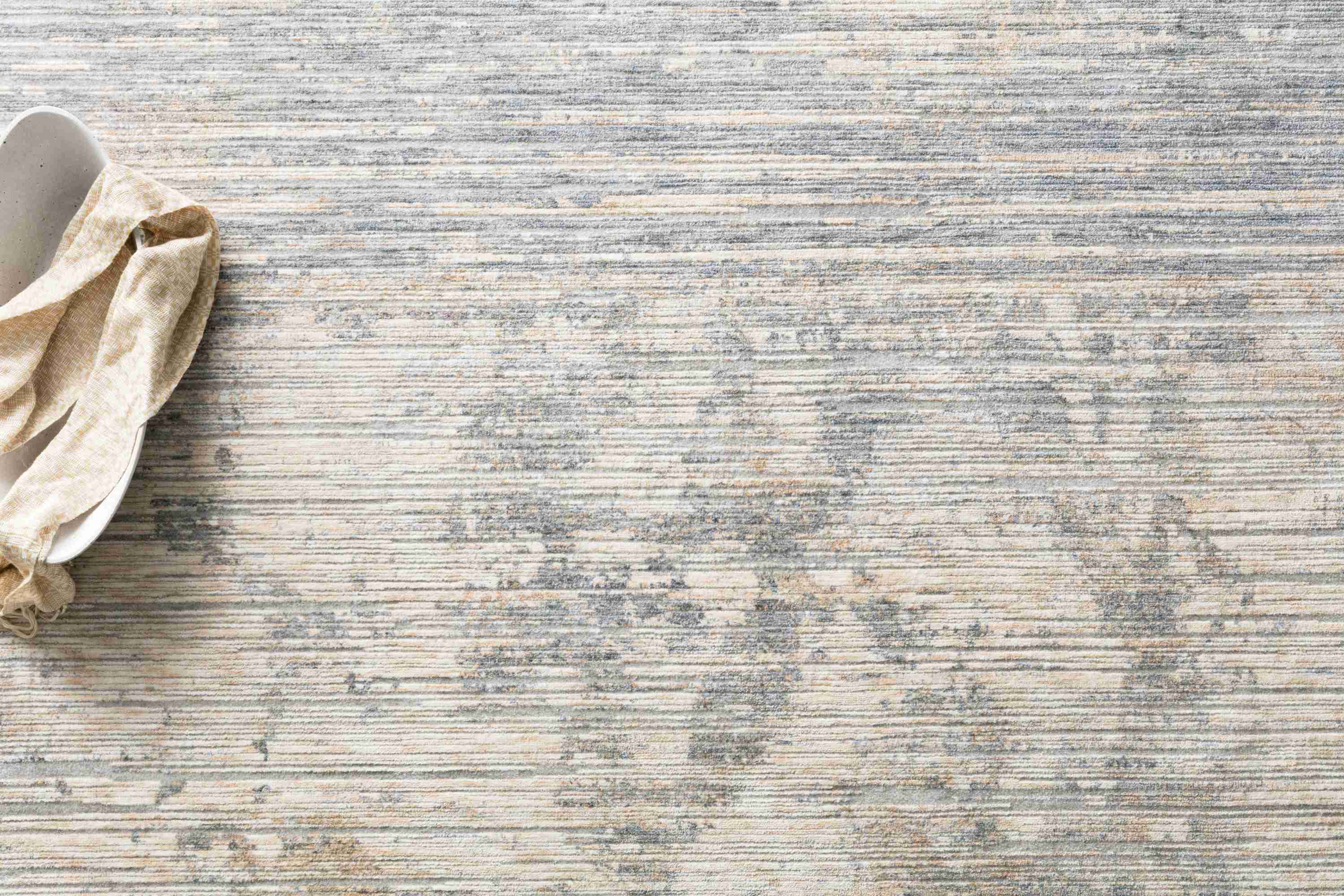 Pandora Ivory / Blue Rug - Image 3