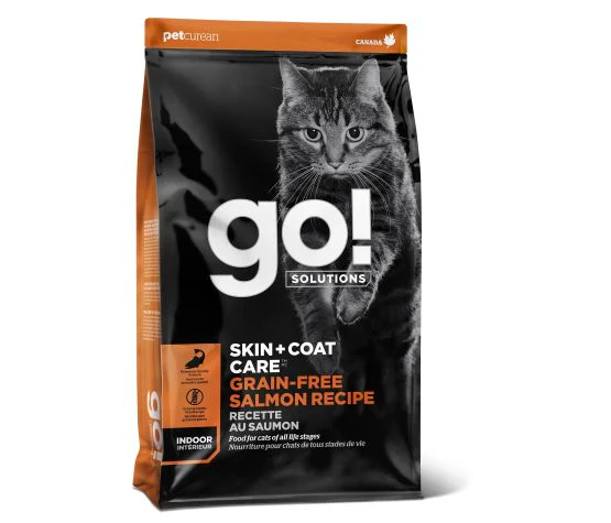 Petcurean Go! Skin + Coat Grain Free Salmon Recipe For Cat 3lb - Image 1