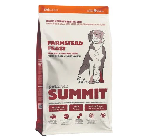 Petcurean Summit Farmstead Feast Large Breed Adult Dog Food 25 Lbs - Image 1