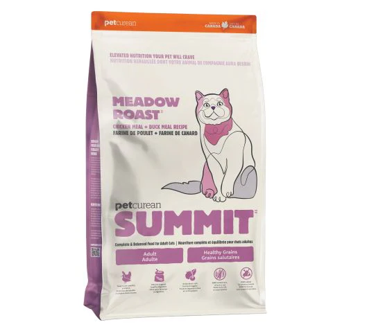 Petcurean Summit Meadow Roast Adult Cat Food 12Lb - Image 1