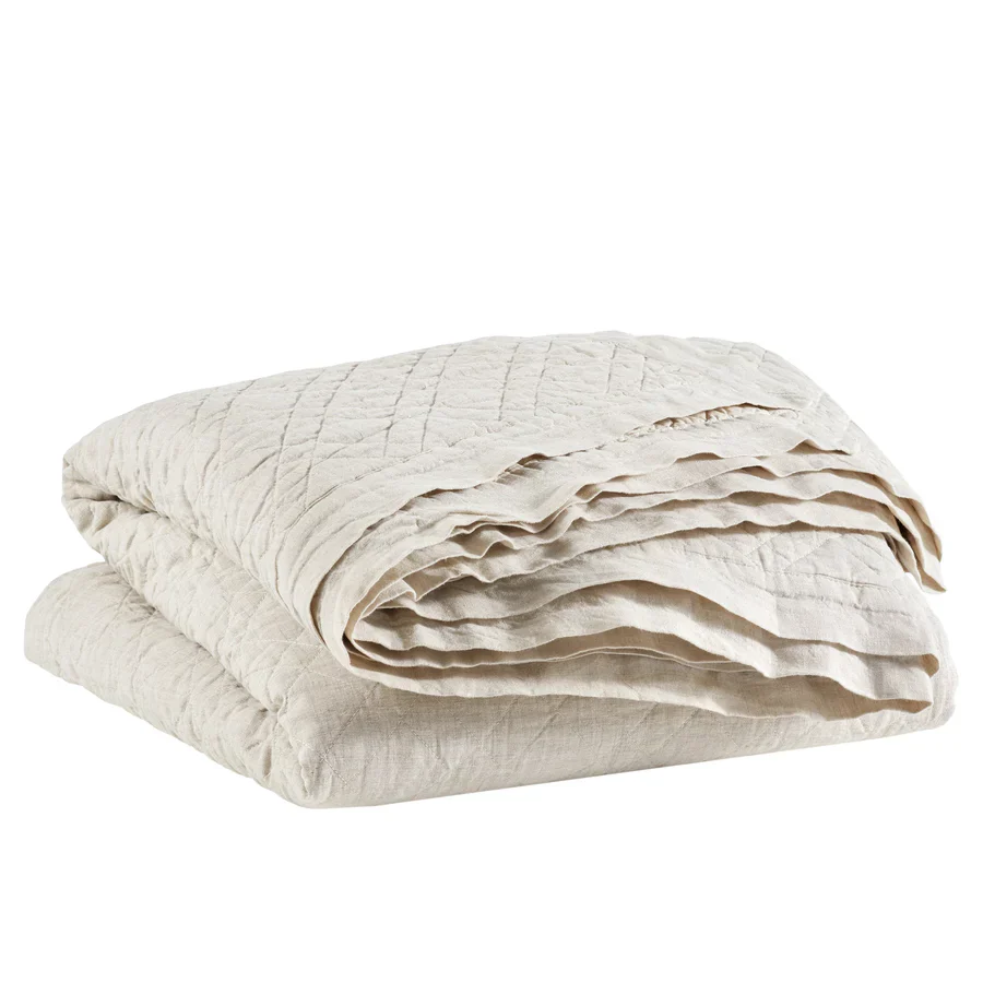 Linen Natural Quilt - Image 2
