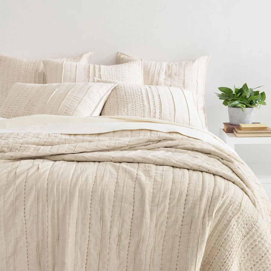 Bryant Natural Quilt - Image 1