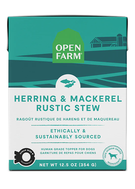 Open Farm Herring & Mackerel Rustic Blend For Dogs 12.5oz Tetra