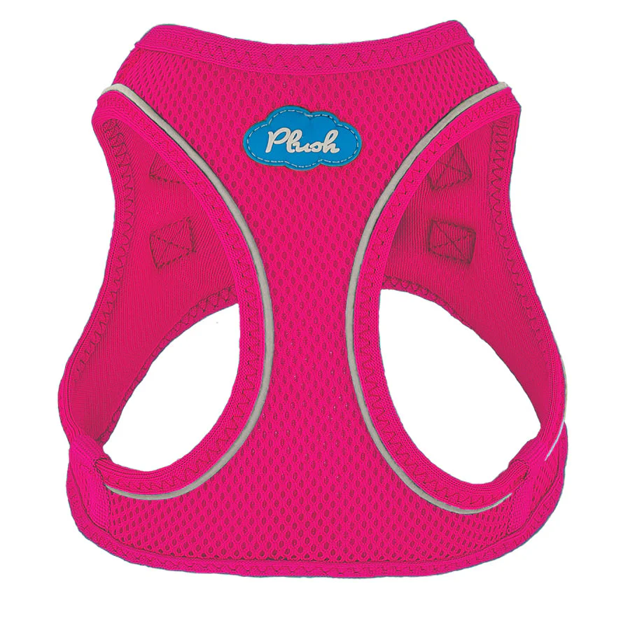Plush Step In Dog Harness XX Small Pink - Image 1