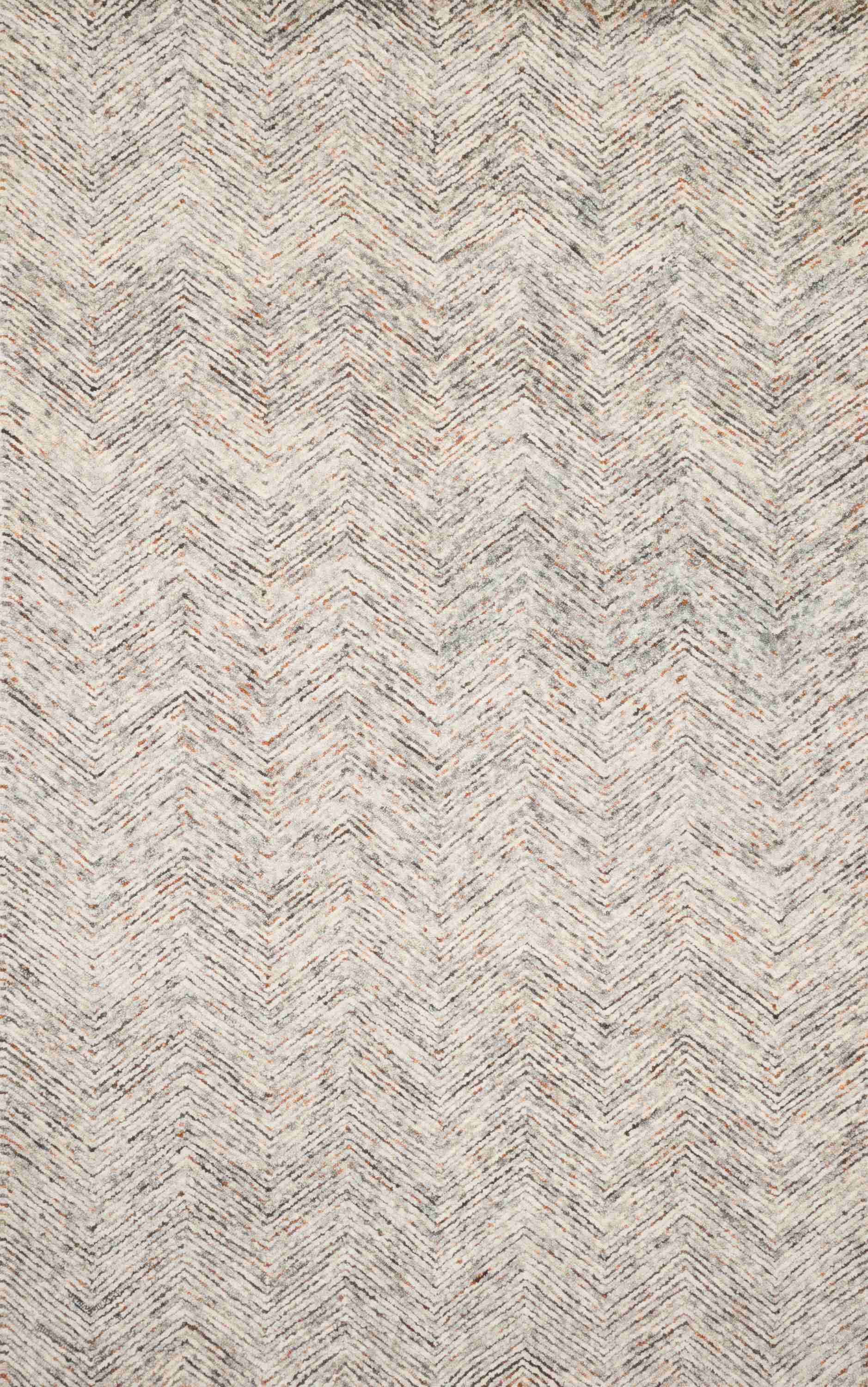 Peregrine Lt Grey / Multi Rug - Image 1