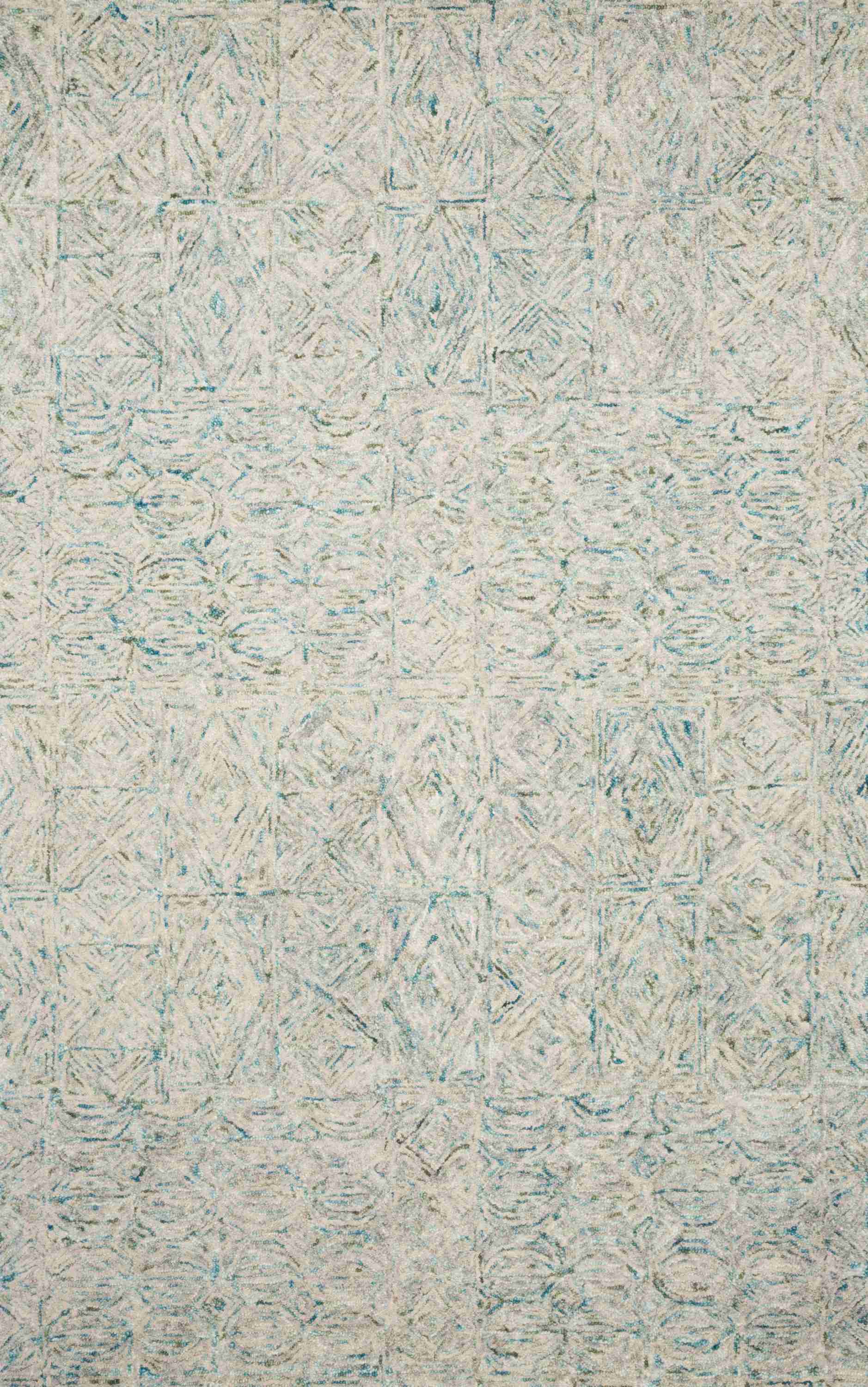 Peregrine Aqua Rug - Image 1