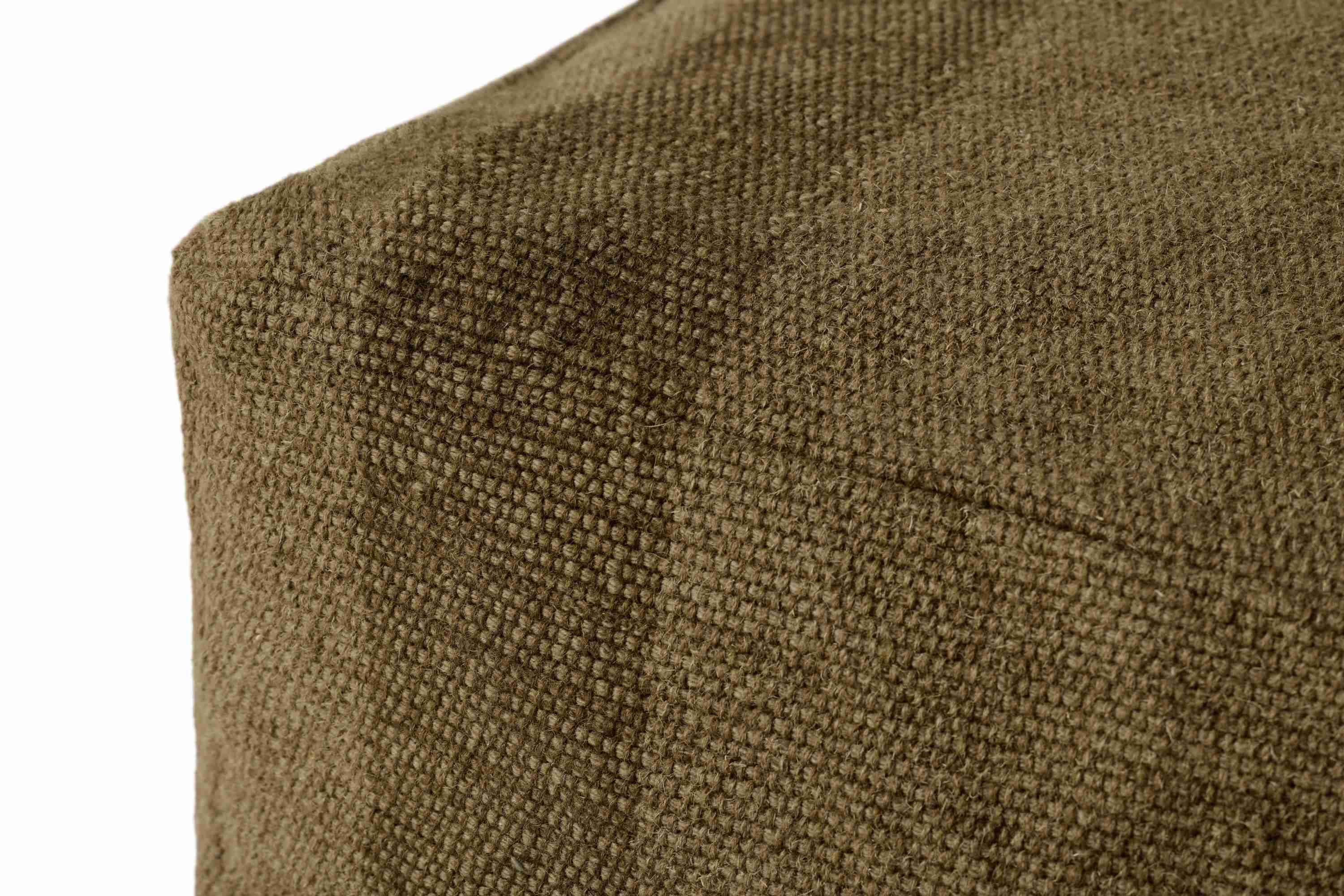 Leanne Ford x Loloi Rosemoor Brown Pouf - Image 2