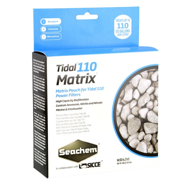 Seachem Tidal 110 Matrix Aquarium Filters  16.9 Oz - Image 1