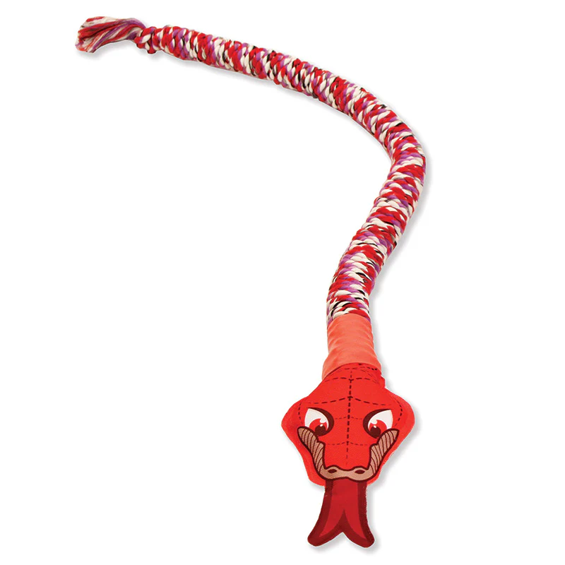 Mammoth® SnakeBiter® Squeaky Head Dog Toy Assorted - Image 1