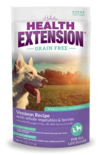 Health Extension Grain Free Venison Recipe Dry Dog Food, 23.5 Lbs - Image 1