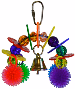 A&E Cage Co Rainbow Bridge Bird Toy - Image 1