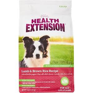 Health Extension Lamb & Brown Rice Dry Dog Food, 4 Lb - Image 1