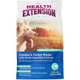 Vets Choice Holistic Health Extension Allergix Chicken, Turkey & Chickpea Formula Dry Dog Food, 4 Lb - Image 1