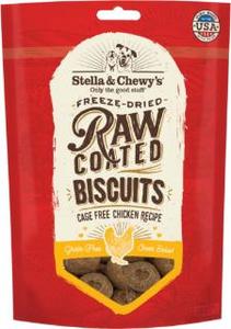 Stella and Chewy s Freeze-Dried Raw Coated Chicken Biscuits for Dogs 9 ounce - Image 1
