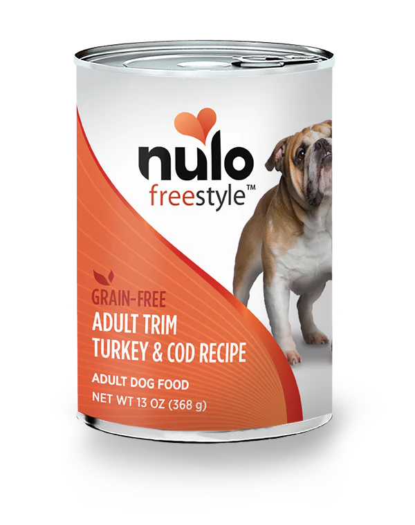 Nulo FreeStyle Grain-Free Adult Trim Turkey & Cod Wet Dog Food, 13 oz - Image 1