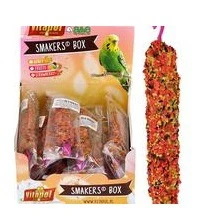 A&E Cage Vitapol Smakers Parakeet Strawberry Treat Sticks - Image 1