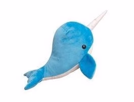 SNUGZ NIKKI THE NARWHAL - Image 1