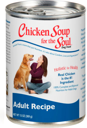 Chicken Soup for the Soul Chicken  Duck & Turkey Flavor Pate Wet Dog Food   13 oz. Cans - Image 1