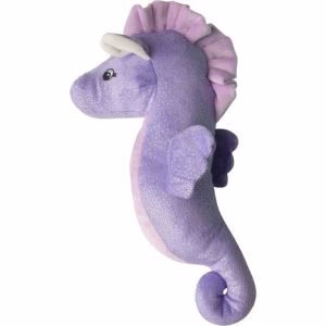 Snugarooz 17 in. Shelly Sea Horse Pet Toy Purple - Image 1