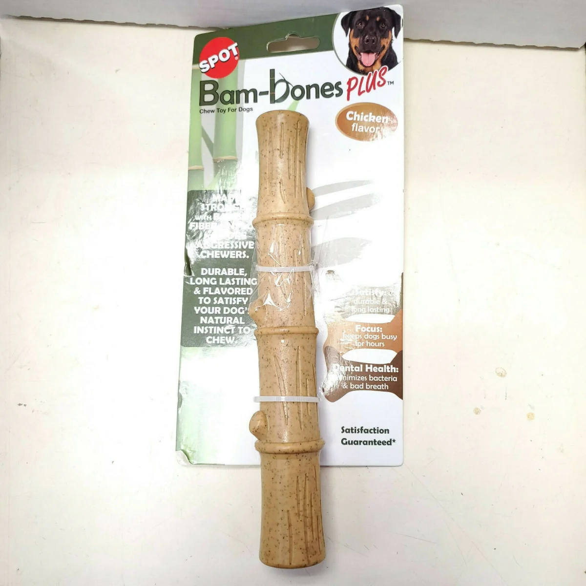 Spot Ethical Pet Dog Chew Bambone plus Stick Chicken 9.5in - Image 1