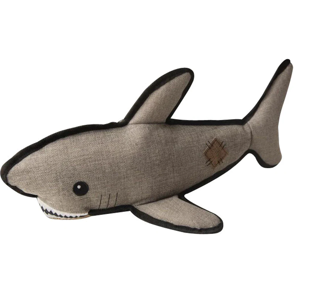 Snugarooz Saul Shark with Ball Pet Toy - Image 1